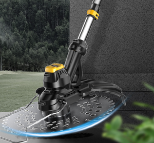 Tondeuse à <span class=keywords><strong>gazon</strong></span> électrique sans fil et débroussailleuse multifonction à batterie au lithium sans fil - Product Image 3