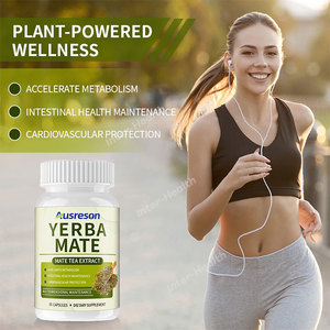 קפסולות תמצית ירבה מאטה של Ausreson Natural Private Label, תוסף תזונה לשיפור הזיכרון והאנרגיה, קפסולות ירבה מאטה - Product Image 2