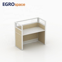 Solution de bureau clé en main EGROspace : cloison de bureau, cloison de centre d'appels, poste de travail en verre pour bureau