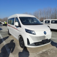Nouveau bus électrique pour passagers Foton, fourgonnette électrique de taille moyenne, version export énergie propre