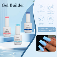 Miss Gooey 12 Couleurs Biab Gel Builder Soak Off Gel Vernis À Ongles Extensions Non Toxiques Gel Nail Art Marque Privée logo de Marque Personnalisée