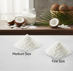 แป้งมะพร้าวอบแห้ง/มะพร้าวขูดแห้ง ให้รสชาติมะพร้าวคุณภาพเยี่ยมสำหรับเค้ก ขนมอบ เครื่องดื่ม และอาหารครอบครัวเพื่อสุขภาพ - Product Image 2