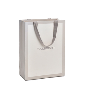 Bolsas de Papel Kraft de Lujo Reutilizables Ecológicas Hechas a Máquina en Fábrica, con Logotipo Personalizado, Bolsas de Papel Recubierto Impresas Personalizadas - Product Image 2