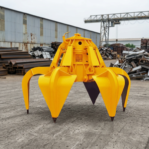 Pince de préhension pour excavatrice, type « peau d'orange », pour la manutention de ferraille et le chargement de matériaux industriels - Product Image 1