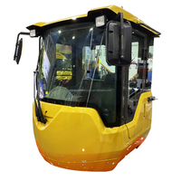 Kabin Wheel Loader dengan HVAC, Kaca Panoramic, ROPS, dan FOPS Terpasang