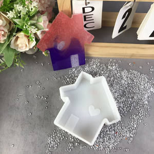 Molde de Silicona para Resina Hecho a Mano, Estilo DIY, Adornos Decorativos y Herramientas para Pasteles, Molde de Yeso para Resina - Product Image 4