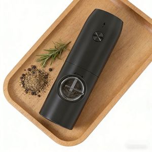 Nuevos Modelos de Parrillas para Barbacoa, Molinillos Automáticos de Pimienta y Sal para Exteriores, Juego de Molinillos Eléctricos de Sal y Pimienta - Product Image 5