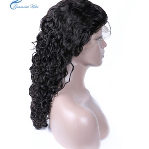 Guarantee Hair Brazilian/peruvian Mink Hair Frontal Lace Wig Natural <b>Wave</b> Lace Wig Natural Color Handmade and Machine Wefted Wig - Product Image 4