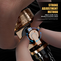 Machine à tatouer sans fil professionnelle Ambition Epoch Direct Drive avec course réglable de 1,0 à 5,0 mm et pédale sans fil