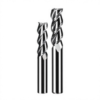 Fraise à queue en carbure CNC HRC45-65 à 2/4 dents, fraise carrée en tungstène personnalisable pour le fraisage plat de l'acier, prise en charge ODM et OEM