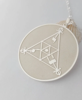 Collier de radiesthésie en acier inoxydable 316L, collier de radiesthésie et de radionique