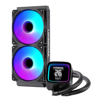 Refroidisseur liquide multi-prises LOVINGCOOL 240 mm, radiateur AIO, base en cuivre massif, ventilateur ARGB, pour PC gaming, overclocking, en stock, expédition immédiate