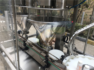 Machine d'emballage remplissante de poudre d'épice du pot 30g 60g 100g de bouteille de 2 têtes de norme de cGMP - Product Image 4