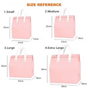 Bolsa Térmica Ecológica para Llevar Comida, Impermeable, Aislada, para Entrega de Alimentos, Picnic, Camping, con Logotipo Personalizado - Product Image 2