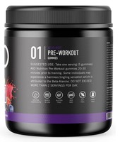 Julong OEM Private Label Pre-Workout Gummies Supplementen Gummy Pre-Workout voor Vrouwen en Mannen