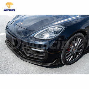 ด้านหน้าขอบคาร์บอนไฟเบอร์แบบแห้งสำหรับ <span class=keywords><strong>Porsche</strong></span> <span class=keywords><strong>Panamera</strong></span> 971.2 <span class=keywords><strong>GTS</strong></span> <span class=keywords><strong>2021</strong></span>-2023 - Product Image 5