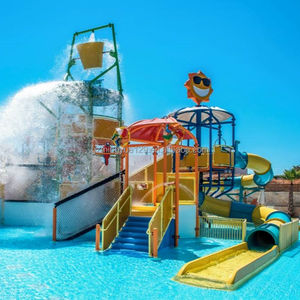 Installations de jeu de parc public <span class=keywords><strong>aquatique</strong></span> de haute qualité pour seau d'eau <span class=keywords><strong>avec</strong></span> <span class=keywords><strong>toboggan</strong></span> pour enfants - Product Image 1