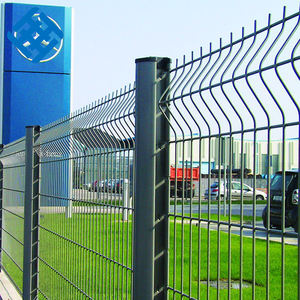 Aangepaste 3d Gaas Tuinieren Hek Panelen Buiten Pvc Gelaste Draad Hekwerk Gebruikt Voor Territoriale Boundars - Product Image 4