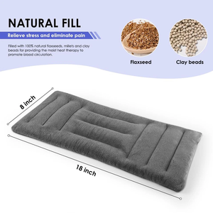 Coussin chauffant pour micro-ondes pour le dos cou épaules crampes menstruelles soulagement de la douleur dans les jambes paquet de thérapie micro-ondes humide chaud - Product Image 4