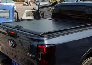 Couverture de camionnette rigide, étanche, à enroulement manuel, en alliage d'aluminium, avec verrouillage, pour <span class=keywords><strong>Ford</strong></span> <span class=keywords><strong>Ranger</strong></span> <span class=keywords><strong>Wildtrak</strong></span> - Product Image 6