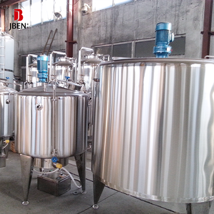 Tangki Pendingin Susu Melelehkan Kekuatan Stainless Steel Grosir