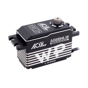 Engrenages métalliques étanches A66BHLW 33KG à couple élevé, profil bas, sans balais, pour voiture RC 1/10 - Product Image 6