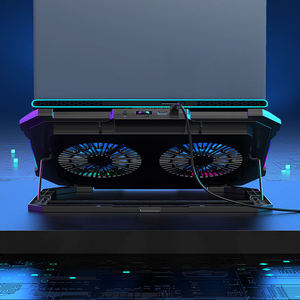 Grande plaque de refroidissement pour ordinateur portable de gaming, plaque de refroidissement pour ordinateur portable RGB - Product Image 5
