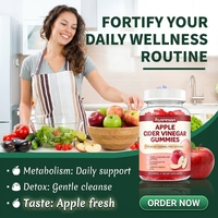 Gummies au vinaigre de cidre de pomme aromatisées aux fruits SPL, compléments alimentaires à base de plantes, gummies au vinaigre de cidre de pomme de haute qualité