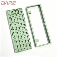 Base de clavier usinée avec précision, pièces en aluminium sur mesure, usinage CNC avec anodisation, prototypage rapide par électroérosion à fil