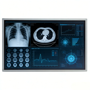 TM070JDHG34-00 TIANMA 100% Nuevo Panel LCD Industrial de 7 Pulgadas 1280x800 Módulos LCD LVDS Pantalla Industrial HMI IPS Pantalla Médica - Product Image 1