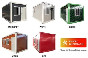 DYCE1 Maison conteneur préfabriquée en acier pliable Chambre à coucher Boutique de ferme Plans de vente en gros de qualité industrielle <span class=keywords><strong>Caravane</strong></span> de camp préfabriquée - Product Image 6