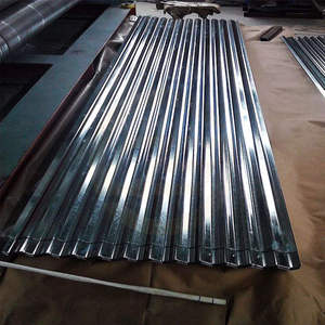 ISO-estampillé en usine BWG 34 Bhush ** Feuille de toiture ondulée galvanisée à paillettes régulières GI Toiture en forme de bobine certifiée ASTM - Product Image 3