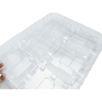 Emballage sous blister ESD en matériaux recyclés, thermoformé, personnalisable, pour boîtier de batterie d'électronique grand public, pile bouton, usage animalier