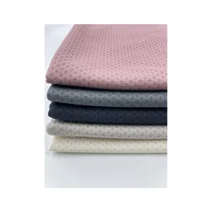 Taiwan Supplier Jacquard Textile Warp Knit Tricot Mesh Lining Fabric For Sportswear