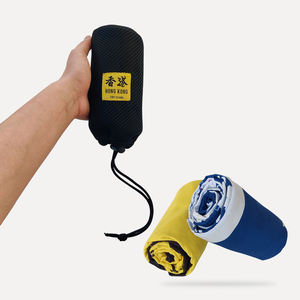 منشفة رياضية خفيفة الوزن مصنوعة من الألياف الدقيقة مع حقيبة حمل وتصميم مخصص للشعار - Product Image 3