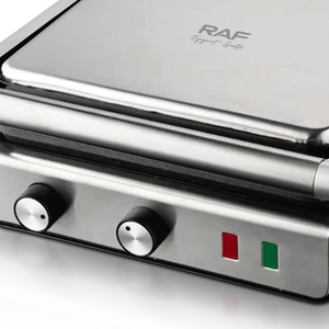 Prensa Eléctrica Multifunción RAF R.544 de 2000W para Sándwiches y Filetes con Placas de Fácil Limpieza y Apertura de 180 Grados - Product Image 5