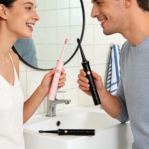 <span class=keywords><strong>Brosse</strong></span> à dents électrique intelligente 2 en 1, <span class=keywords><strong>brosse</strong></span> à dents en gros, étanche IPX7, rotative, sonique, têtes de <span class=keywords><strong>brosse</strong></span> à dents électriques interchangeables - Product Image 1