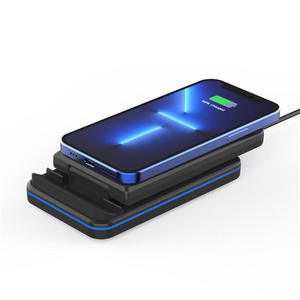 Soporte y Cargador Inalámbrico 3 en 1 Plegable de Carga Rápida de 15 W para Teléfono <span class=keywords><strong>IPhone</strong></span> Xiaomi <span class=keywords><strong>Android</strong></span> - Product Image 3