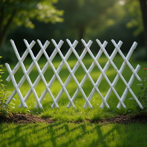 Clôture rétractable en bambou blanc 24 pouces x 6,6 pieds pour clôtures, écrans d'intimité, treillis de jardin, portails Modèle D0100X3QG1T - Product Image 2