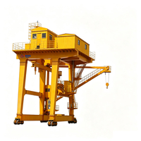 Grue à portique monopoutre à levage synchrone pour centrales hydroélectriques