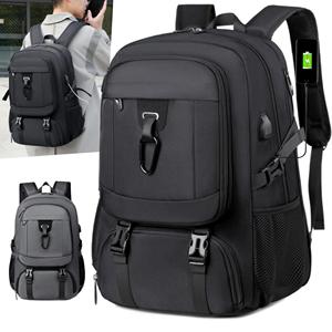 Công Suất Lớn Không Thấm Nước Du Lịch Ngoài Trời Ba Lô USB Ngăn Giày Oxford Polyester Lót Bền Cho Chuyến Đi Kinh Doanh Máy Tính Xách Tay - Product Image 1