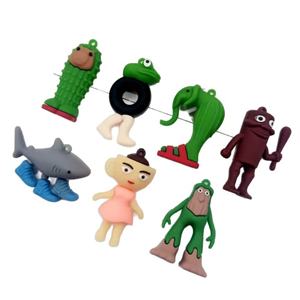 Llavero de PVC 3D 2025, Diseño de Dibujos Animados, Colgante de Anime para Niños y Fanáticos del Anime - Product Image 1