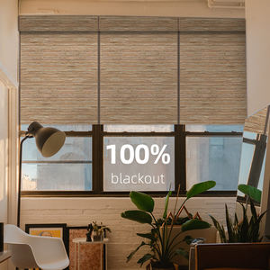 Deyi الذكية الطبيعي بمحركات الكتان الجوت المنسوجة الغابة ستائر رومانية الذكية ظلال لأتمتة المنزل - Product Image 2