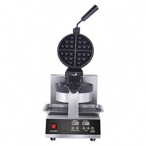 เครื่องทำวาฟเฟิลไข่แบบไม่ติดกระทะ 4 ช่อง ยี่ห้อ Commercial Electric สำหรับทำขนมในร้านอาหาร สภาพใหม่ ใช้กับแป้งได้ - Product Image 6