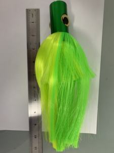 Señuelo de arrastre con cabeza de cobre de 11 pulgadas, con pelo de nailon para juego, señuelo de pesca islander, aparejos de pesca - Product Image 6