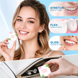 Hilo <span class=keywords><strong>Dental</strong></span> Ecológico de Menta u Otros Sabores de Frutas Seda Hilo <span class=keywords><strong>Dental</strong></span> de Nailon - Product Image 5