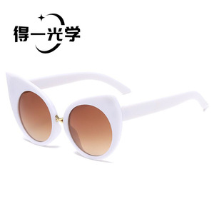 Cat Eye <b>Sunglasses</b> Black UV400 Women Fashion Street Style - Product Image 5