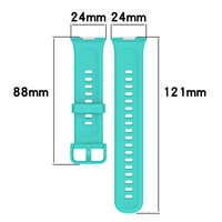 Bracelet de montre intelligent en silicone blanc et rose réglable pour Huawei Watch Fit 3 5 Fit4, respirant, doux, bracelet de sport