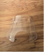 New Condition <strong>Black</strong> and Smoked Windshield with Bracket SYM <strong>Triad</strong> 34 High - Product Image 5