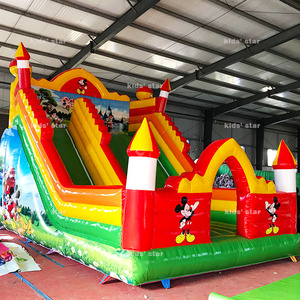 Vente flash : grand toboggan gonflable commercial de haute qualité en PVC écologique, 6mx10mx6m, pour <span class=keywords><strong>30</strong></span> enfants et adultes - Product Image 3